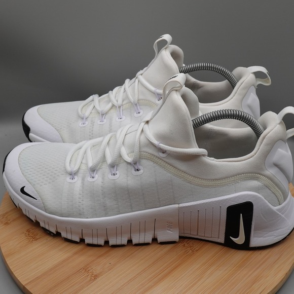 Nike Shoes Mens 12 White Free Metcon 6 TB Low Running HM3754-100 MinFlaws - Picture 1 of 12
